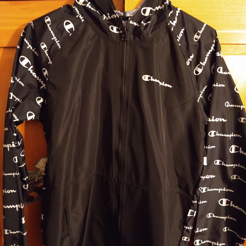 Youth Champion Print Hoodie